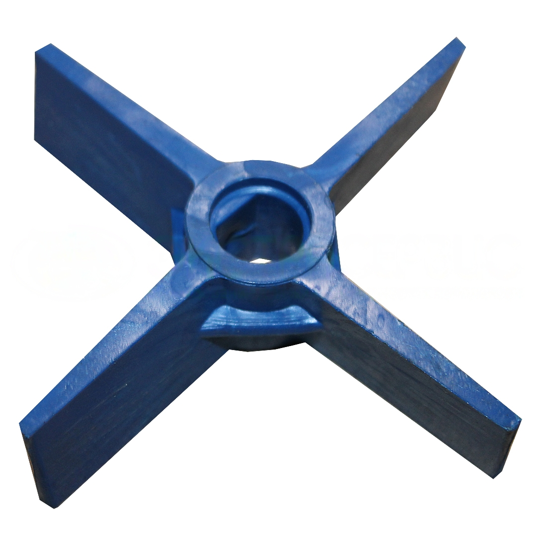 Крыльчатка 4-х лепестковая, пластмассовая, НМУ 00.008А